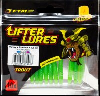 Fishing Tackle Max Lifter Lures Wurmy Cheese 6,5 cm Apple...