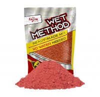 CarpZoom Wet Method Groundbait 850g Strawberry Fish