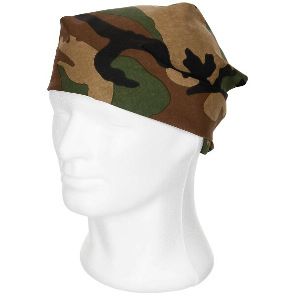 MFH Bandana woodland ca. 55x55cm Baumwolle