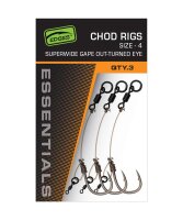 Fox Edges Chod Rig Superwide Gape Out-Turned Eye Gr.4