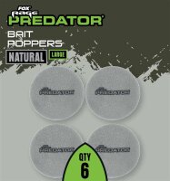 Fox Rage Predator Bait Poppers natural large