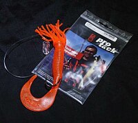 Pro Tack Octotwist Leader tackle orange