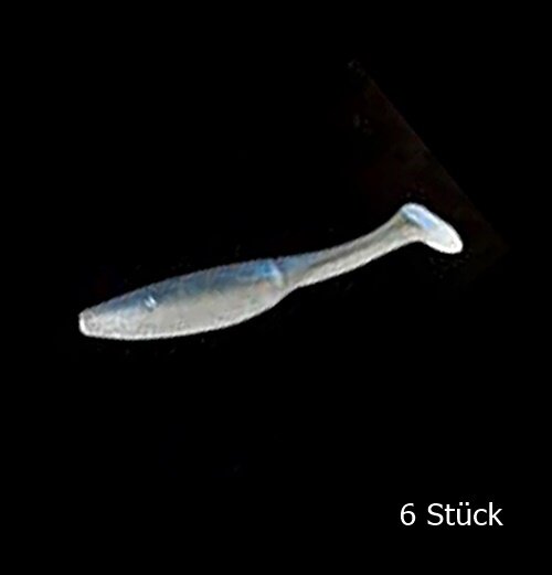 Nomura Soft Lures Grab Shad 4" Blue Shiner Back