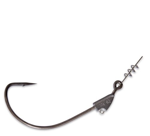 Quantum Q-Hooks Offset Big Pike black nickel 10g 9,0cm 2Stück