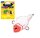 Spro ASP Jigging Spinner UV White Bleeder 10g