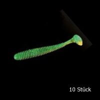 Nomura Soft Lures Gator 2" Glitter Green