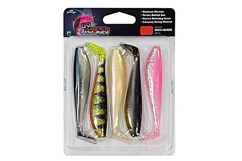 Fox Zander Pro Shads UV mixed 5 Stück 10cm