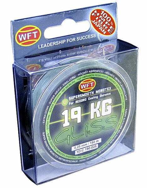 WFT GLISS green 150m 4KG 0,10