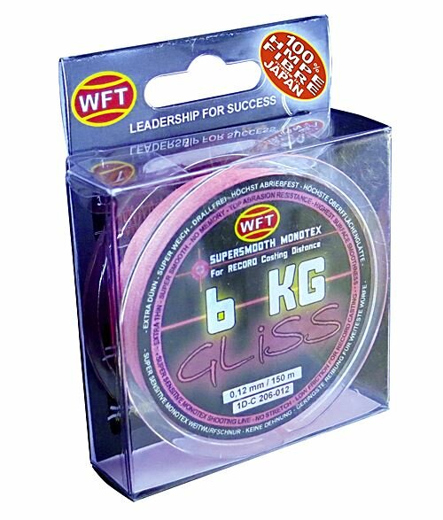 WFT GLISS pink 300m 6KG 0,12