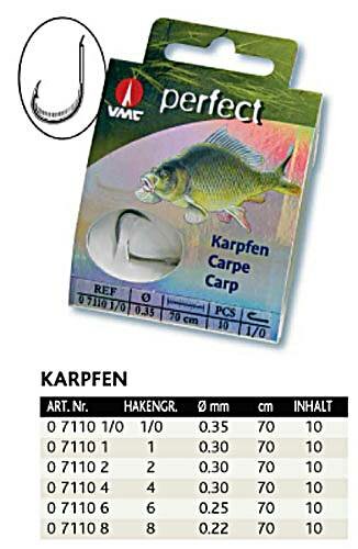 VMC Perfect Karpfenhaken BN Gr. 6