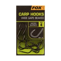 Fox Carp Hooks Wide Gap Gr.4