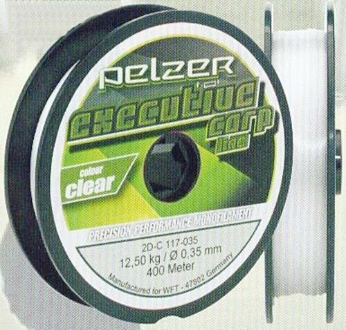 Pelzer Executive Carp Line 0,28mm 8kg 400m Clear Monofile Schnur