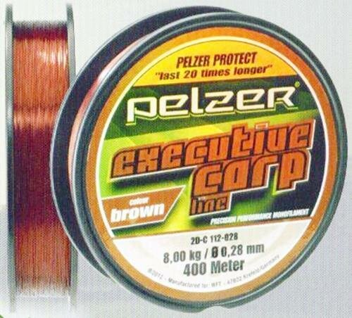 Pelzer Executive Carp Line 0,30mm 8,4kg 400m Brown Monofile Schnur