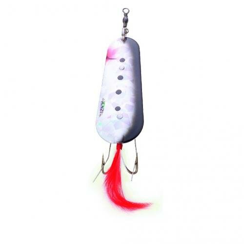 Jenzi Phantom-F Kraut-Blinker Farbe Schw./Silb. 23 g