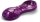 Zebco Flatty Teaser bleifrei purple/rainb 40g