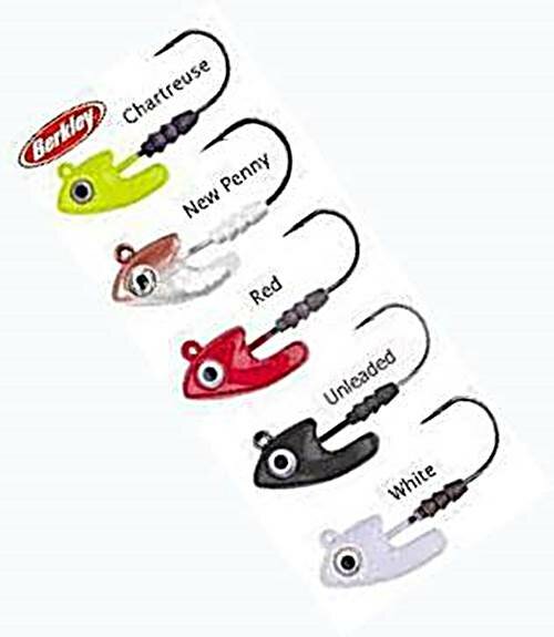 Berkley Gulp Jig Heads BDS 3/8 chartreuse 3/0 hook