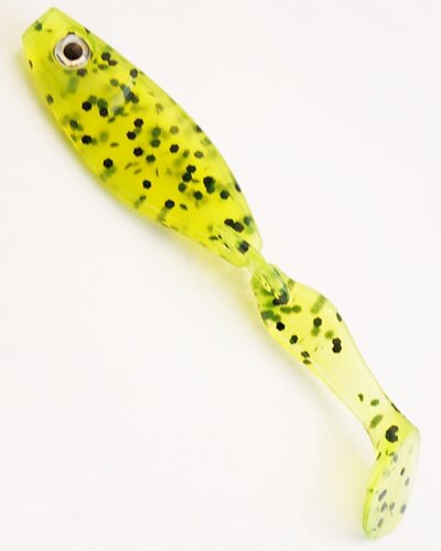 Delalande Skiny Shad 10cm Chartreuse Pepper