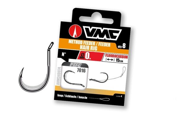 VMC Method Feeder Hair Rig 15cm Gr. 14  0,20mm