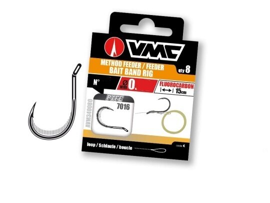 VMC Method Feeder Bait Band Rig 15cm Gr. 14  0,20mm