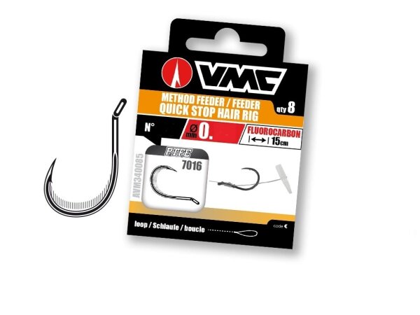 VMC Method Feeder Quick Stop Rig 15cm Gr. 12  0,20mm