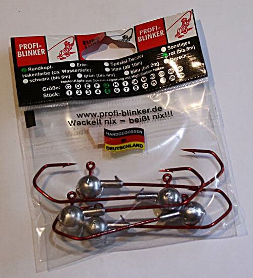 Profi Blinker Rundkopf-Twister rot Gr.: G