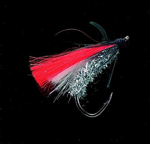 Jenzi Dorschfliege Big Fly Gr.8/0 rot/silber