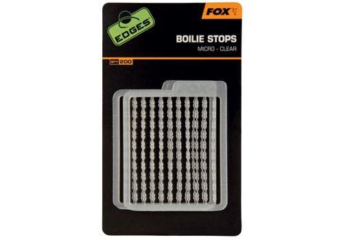 FOX Edges Standard Boilie Stops Clear