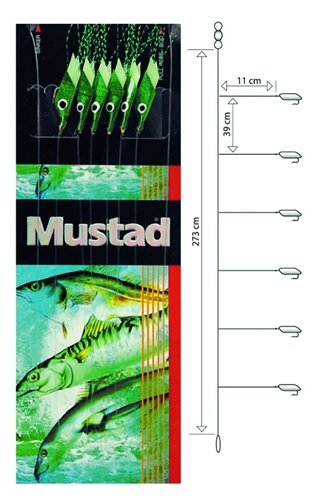 Mustad Meeresvorfach Piscator X-Green T92