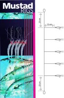 Mustad Meeresvorfach Luminous Shrimp Rig T52