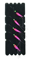 Mustad Einhänger Shrimp Bait Pink 5 Stück Gr.4