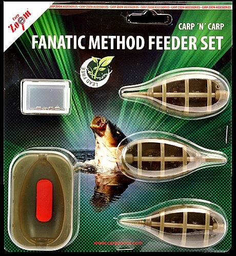 Carp Zoom Fanatic Method Feeder Set