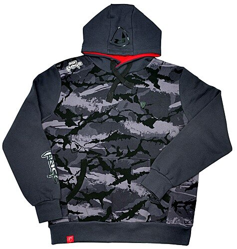 Fox Rage Camo Hoody Grey/Camo Gr. XXXL