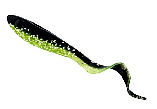 Abu Garcia McPerch Curly 8cm Black Chartreuse