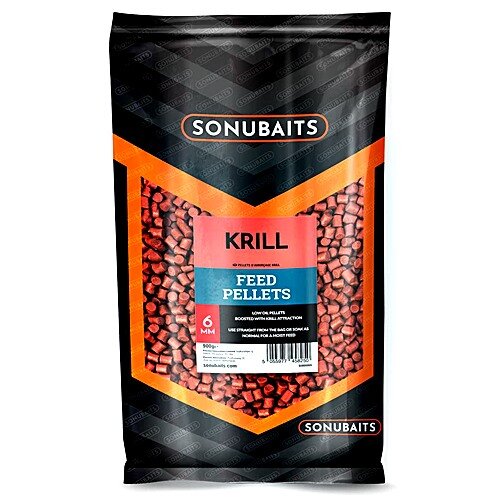 Sonubaits Krill Feed Pellets 900g 6mm