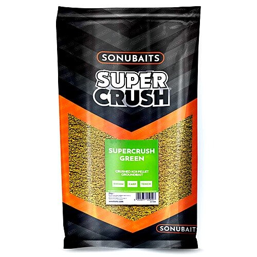 Sonubaits Supercrush Green Groundbait 2kg