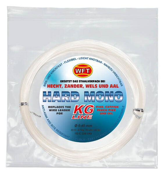 WFT Hard Mono KG 20m 0,50mm clear