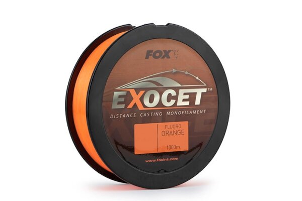 Fox Exocet Fluoro Orange Mono 0,26mm 10lb 4,55kg