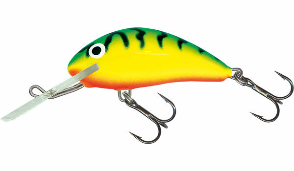 Salmo Hornet 5 floating Green Tiger