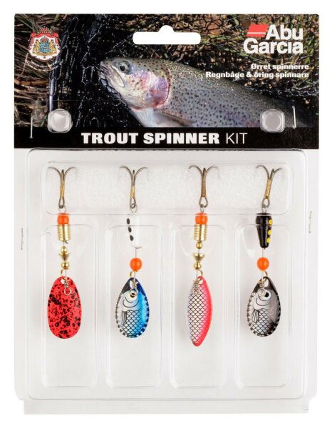 Abu Garcia Trout Spinner Set 4er Pack