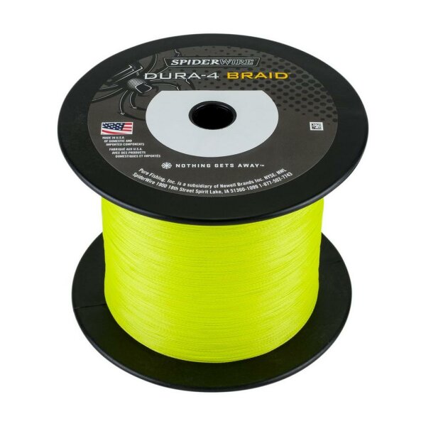 Spiderwire Dura4 Braid 1800m 0,40mm 45kg yellow