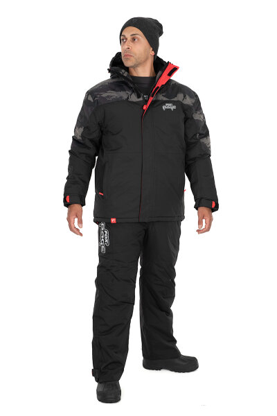 Fox Rage Wintersuit black/camo/red Gr.XXXL