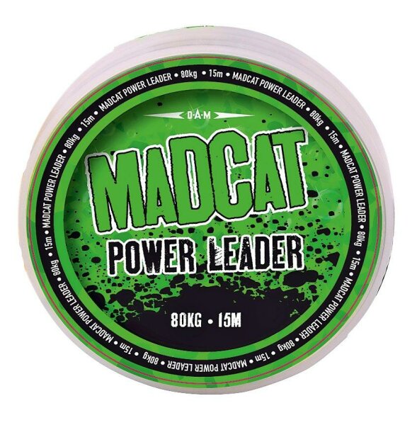 MADCAT POWER LEADER 15M 1.30MM 130KG 289LBS BROWN