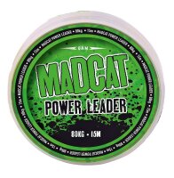 MADCAT POWER LEADER 15M 1.30MM 130KG 289LBS BROWN