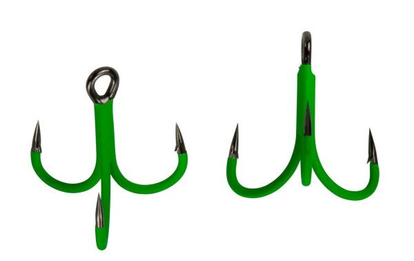 DAM A-STATIC TREBLE 6x HOOK 2/0 4PCS