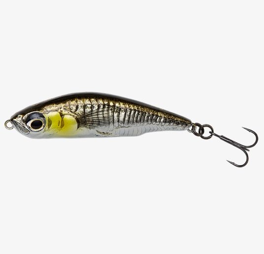 Savage Gear 3D STICKLEBAIT PENCIL 7.5CM 13G SLOW SINKING AYU GREEN SILVE