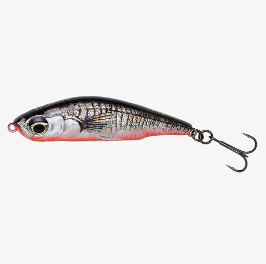 Savage Gear 3D STICKLEBAIT PENCIL 7.5CM 13G SLOW SINKING BLACK RED