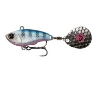 Savage Gear FAT TAIL SPIN 6.5CM 16G SINKING BLUE SILVER PINK