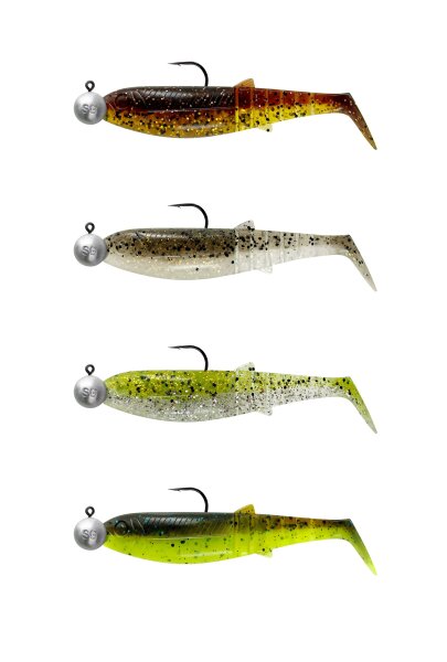 Savage Gear CANNIBAL SHAD 6.8CM 3G+5G #1/0 CLEARWATER MIX 4+4PCS