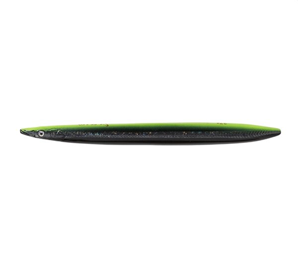 Savage Gear 3D LINE THRU SANDEEL 12.5CM 19G SINKING BLACK YELLOW GLOW