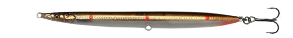 Savage Gear SANDEEL PENCIL 9CM 13G SINKING BROWN COPPER RED DOTS